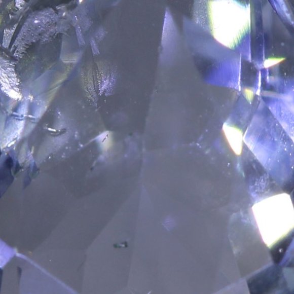 Aquamarine 3.28ct White Gold Solid Silver Pendant - Picture 2 of 8